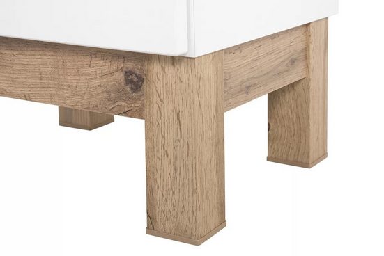 Hochschrank - Badschrank - Bali White - Ordentliche Badezimmerorganisation. - Milaros Markt