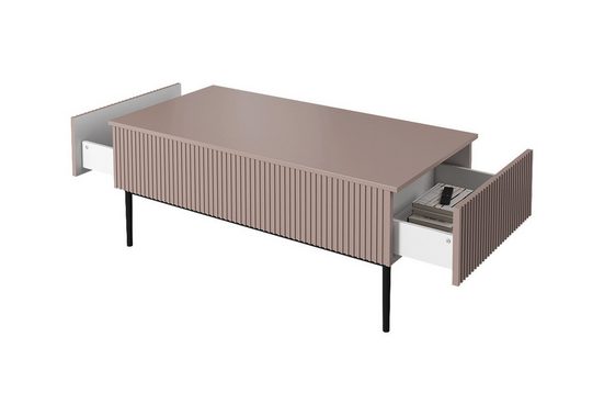 Couchtisch 120 cm - NICOLE - Eine Kombination aus Eleganz und Funktion - Milaros Markt