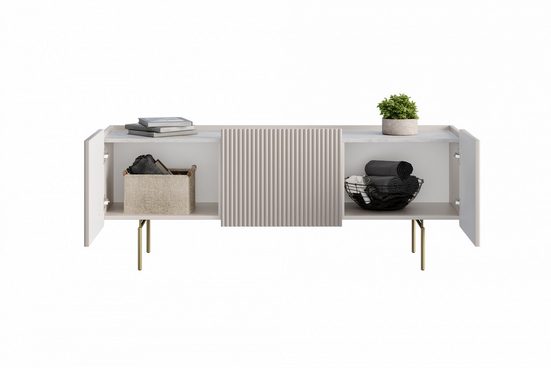 TV-Schrank 150 cm, 200 cm - MALMI - Praktisch und elegant für Ihr Zuhause. - Milaros Markt