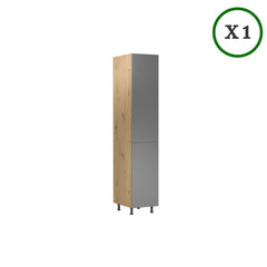 Küchenzeile - Langen K18-M400 - Artisan Eiche / Beige