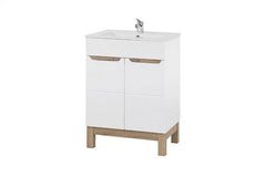Waschbeckenschrank - Badschrank - Bali White - Modernes und stilvolles Design. - Milaros Markt