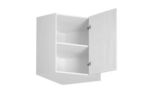 Eckhängeschrank 60 cm - sosna andersen -  Praktisches und modernes Design, passend für jede Küche. - Milaros Markt