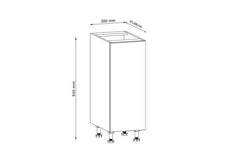 Unterschrank 30 cm - Langen - Stilvoller Bodenschrank für maximale Organisation. - Milaros Markt