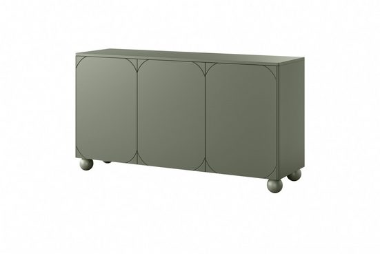 Kommode 150 cm, 200 cm - SONATIA II - Zeigt schlichte Eleganz und praktischen Nutzen. - Milaros Markt