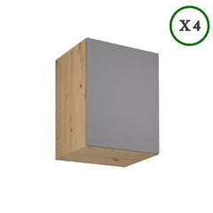 Küchenzeile - Langen K18-M400 - Artisan Eiche / Beige