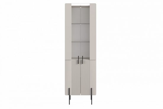 Vitrine 60 cm - MALMI - Luxuriöse Aufbewahrung für Ihre Lieblingsstücke. - Milaros Markt