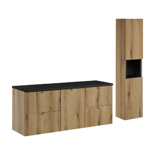 Badmöbel-Set BM253 - Nova Oak N - Coast Evoke Oak