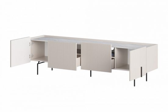 TV-Schrank 150 cm, 200 cm - MALMI - Praktisch und elegant für Ihr Zuhause. - Milaros Markt