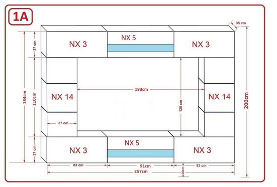 Wohnwand - Hochwertige Möbel mit Weltklasse-Design. - Milaros Markt