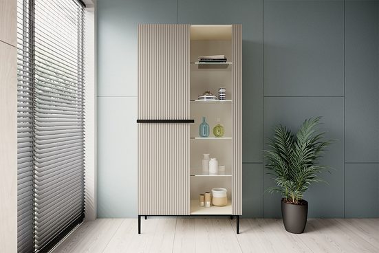 Vitrine - NICOLE - Präsentationsmöbel für Ihre Lieblingsstücke. - Milaros Markt