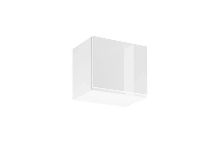 Hängeschrank 50 cm - Aspen - Rein und schlicht, bringt klare Ästhetik und Funktionalität in Ihre Küche. - Milaros Markt