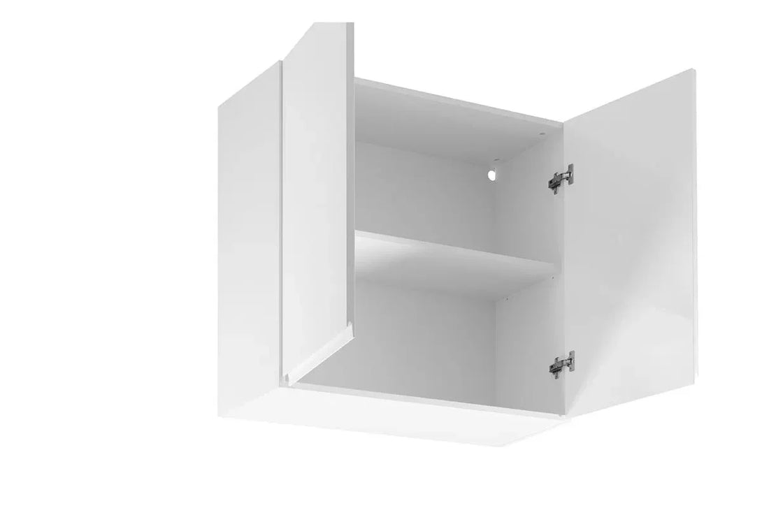 Hängeschrank 80 cm - Aspen - Minimalistisch und stilvoll, für eine ruhige und ordentliche Küche - Milaros Markt