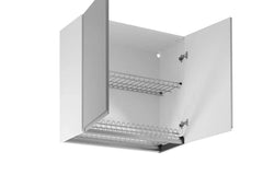 Hängeschrank 80 cm - Aspen - Ein klarer Blick auf Funktionalität und modernes Design - Milaros Markt