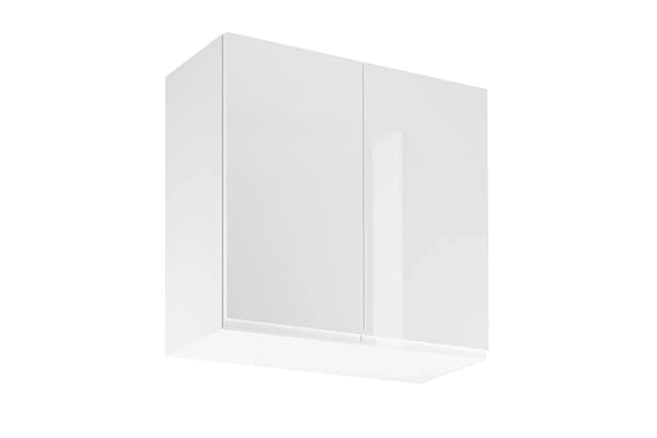 Hängeschrank 80 cm - Aspen - Minimalistisch und stilvoll, für eine ruhige und ordentliche Küche - Milaros Markt