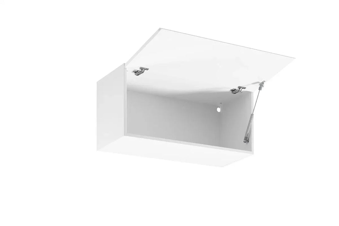 Hängeschrank 80 cm - Aspen - Bietet klare Sicht und stilvollen Stauraum für Ihre Küchenutensilien - Milaros Markt