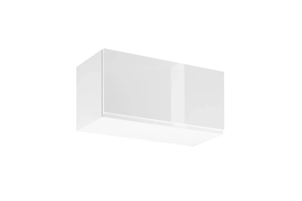 Hängeschrank 80 cm - Aspen - Bietet klare Sicht und stilvollen Stauraum für Ihre Küchenutensilien - Milaros Markt