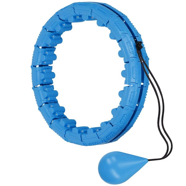Hula-Hoop mit Gewicht und Noppen, schlankmachender Massager.