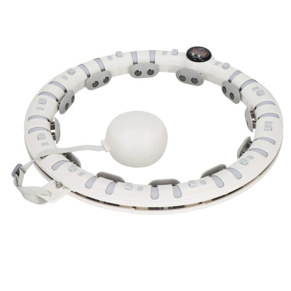 Hula-Hoop mit Gewicht, Noppen und Zähler, schlankmachend.