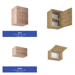 Küchenzeile - Langen KL27-M240 - Artisan Eiche