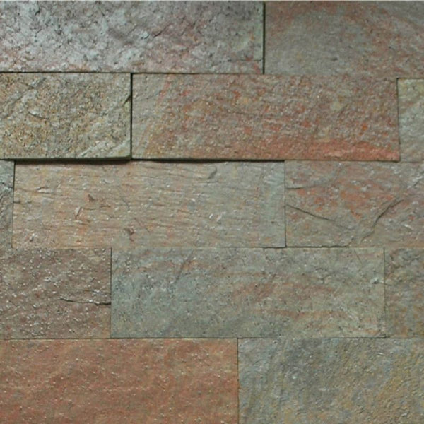Fassadenstein 30 x 10 cm Kupferperle 0,45 m2.