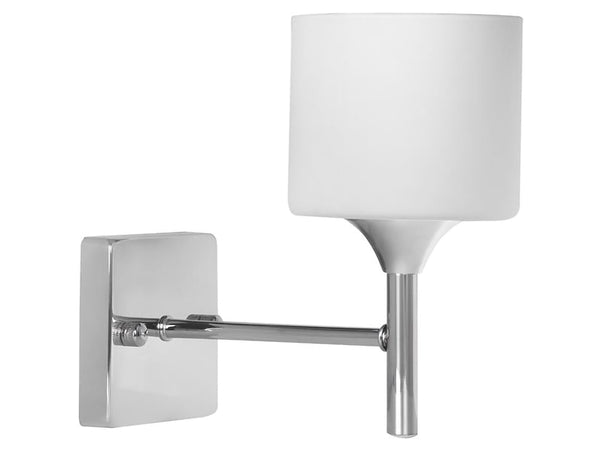 Wandleuchte Mira - Metall, Silber.