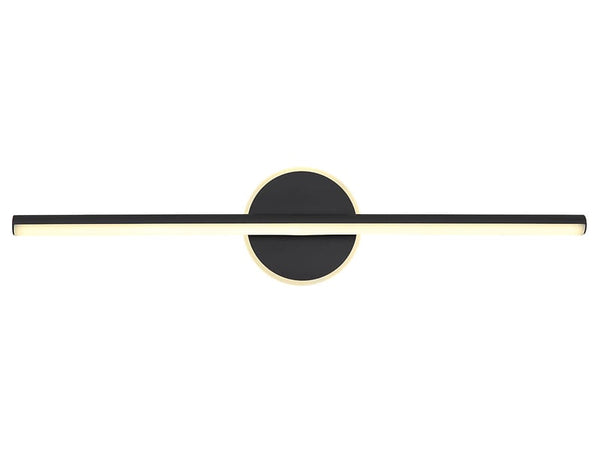 Wandleuchte Pepe - LED, Metall, Schwarz.