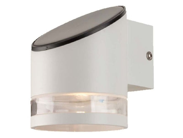 Außenwandleuchte VT-1138 LED 3000K Aluminium weiß.