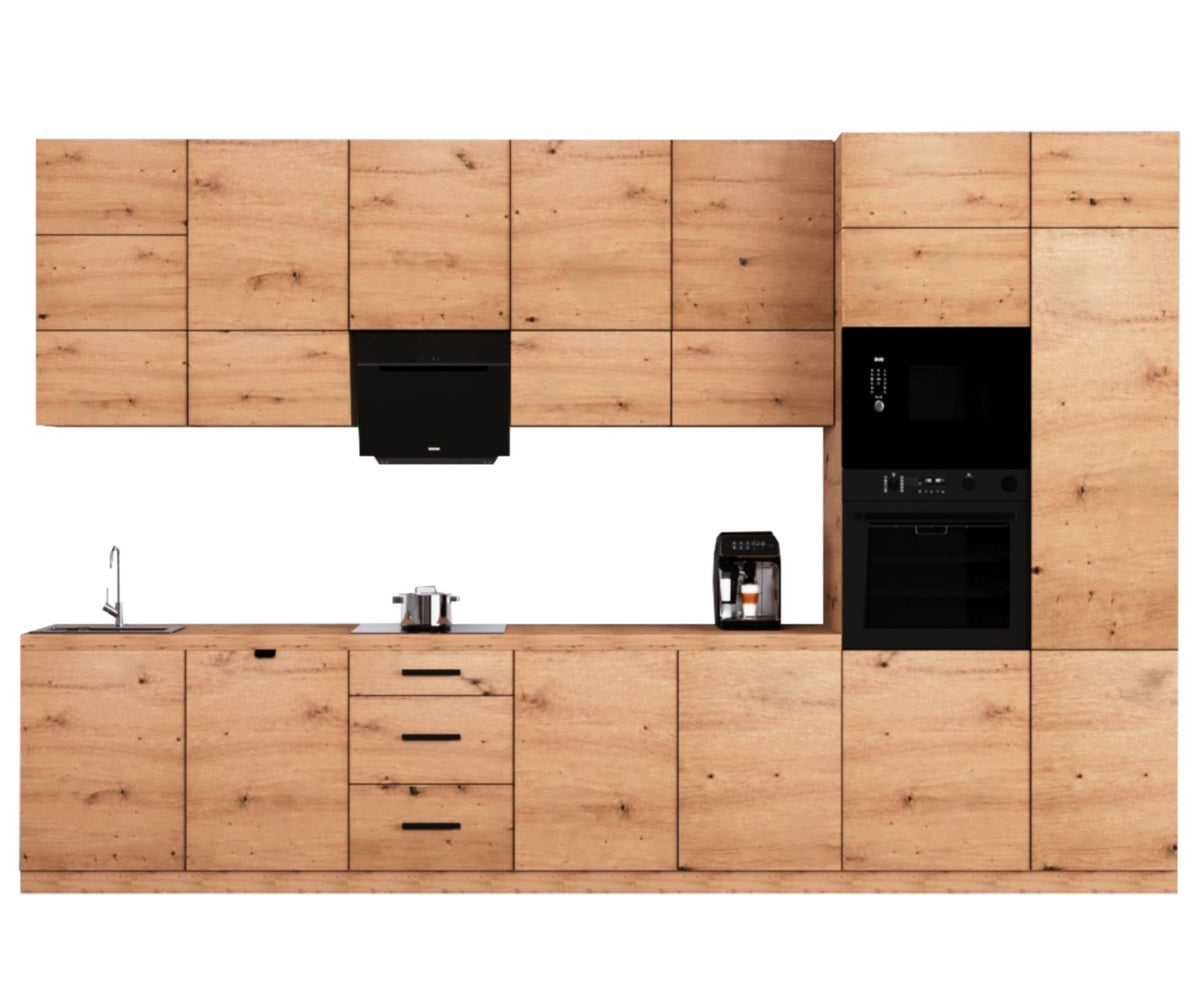 Küchenzeile - Langen KL21-M400 - Artisan Eiche