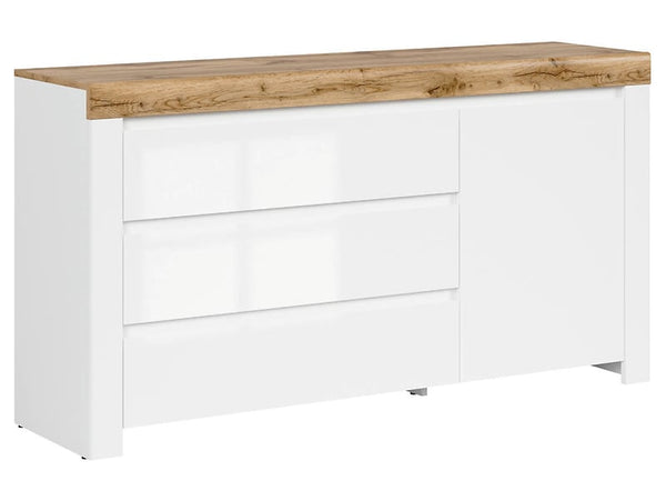 Kommode Holten 156 cm – Mit Türen und 3 Schubladen
