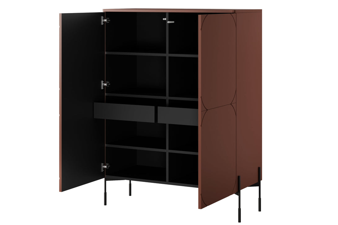 Kommode – SONATIA  -  Premium Design mit praktischer Aufbewahrungseinheit. - Milaros Markt