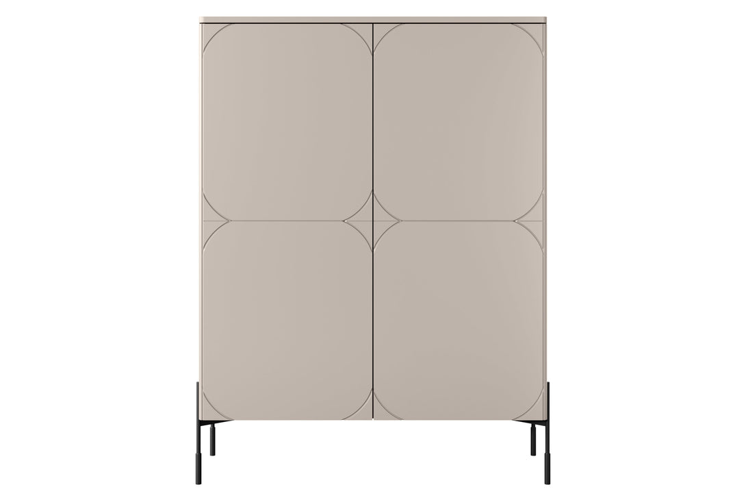 Kommode – SONATIA  -  Premium Design mit praktischer Aufbewahrungseinheit. - Milaros Markt