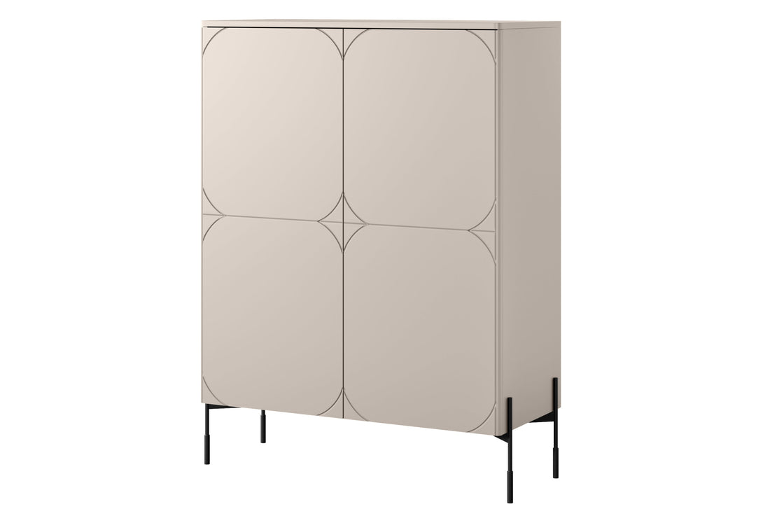 Kommode – SONATIA  -  Premium Design mit praktischer Aufbewahrungseinheit. - Milaros Markt