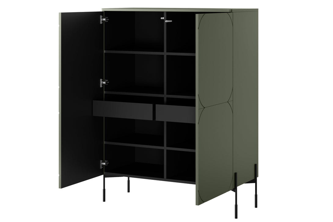 Kommode – SONATIA  -  Premium Design mit praktischer Aufbewahrungseinheit. - Milaros Markt