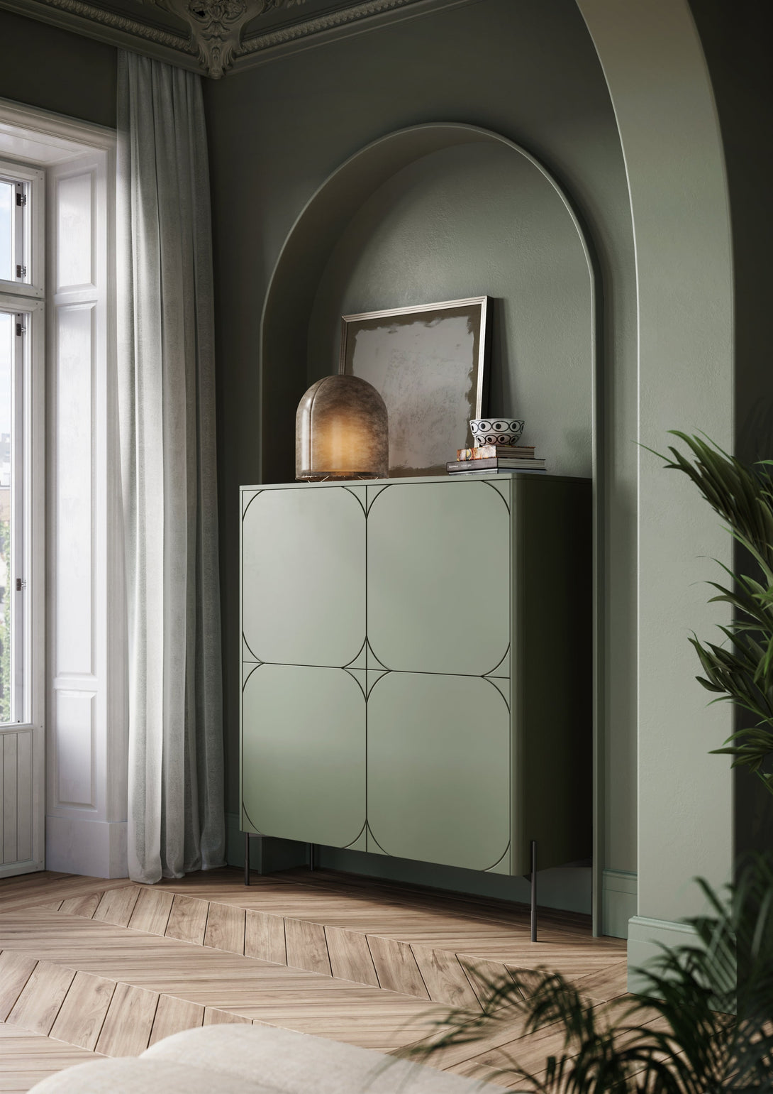 Kommode – SONATIA  -  Premium Design mit praktischer Aufbewahrungseinheit. - Milaros Markt