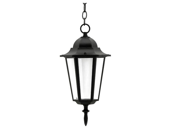 Garten Pendelleuchte Liguria - Aluminium, Schwarz.