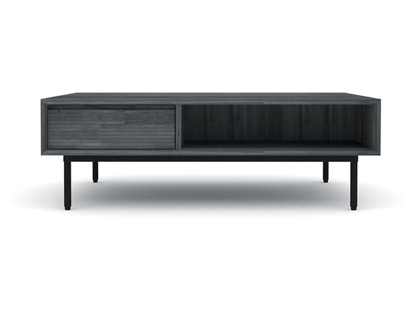 Couchtisch Capella 120x70 mit Schublade, Grau