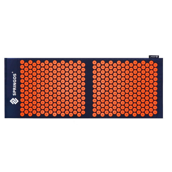 Akupressurmatte mit ergonomischem Massagekissen.