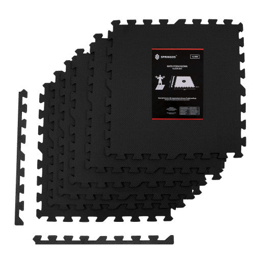 Schaumstoff-Trainingsmatte Puzzle 120x180cm.