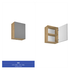 Küchenzeile - Langen KL7-M440 - Beige/Matt