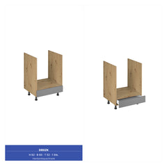 Küchenzeile - Langen KL13-M300 - Beige/ Matt