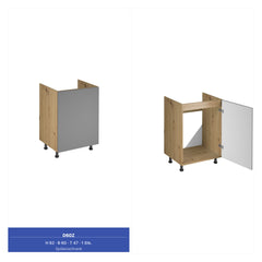 Küchenzeile - Langen KL4-M400 - Beige / Matt