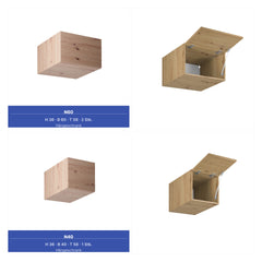 Küchenzeile - Langen KL4-M400 - Artisan Eiche