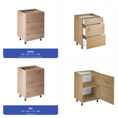 Winkelküche - Langen KL15-M320- Artisan Eiche