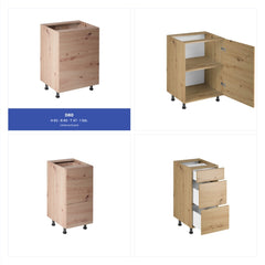 Winkelküche - Langen KL25-M240- Artisan Eiche
