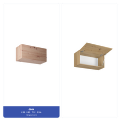 Küchenzeile - Langen KL16-M320 - Artisan Eiche