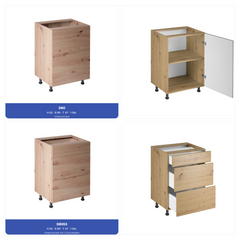 Küchenzeile - Langen KL18-M240 - Artisan Eiche