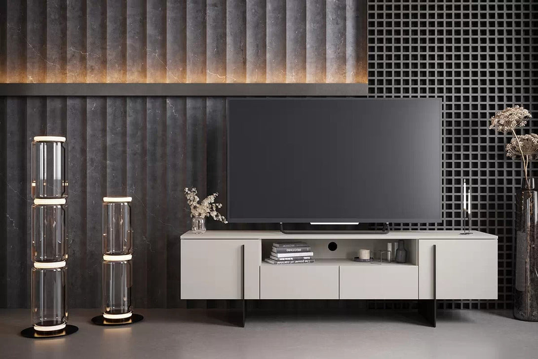 TV-Schrank - Larena - Eleganter Stauraum für Multimedia. - Milaros Markt