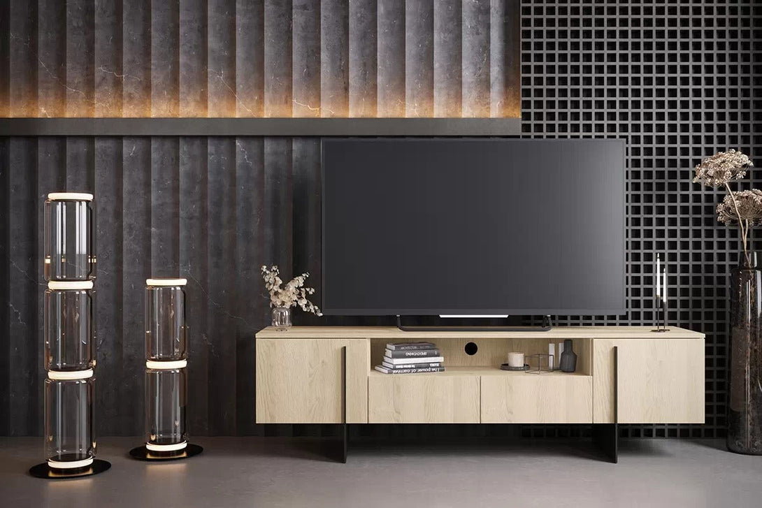 TV-Schrank - Larena - Eleganter Stauraum für Multimedia. - Milaros Markt