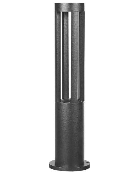 LED-Garten-Mastlampe schwarz.