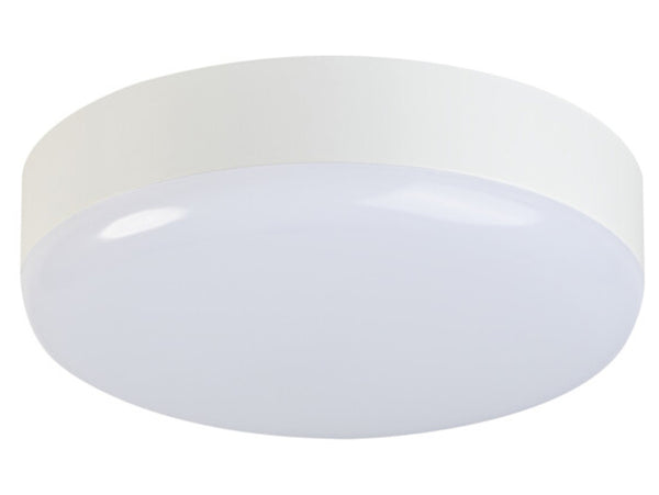 Deckenleuchte IPER LED - 20 cm, Kunststoff, Weiß.